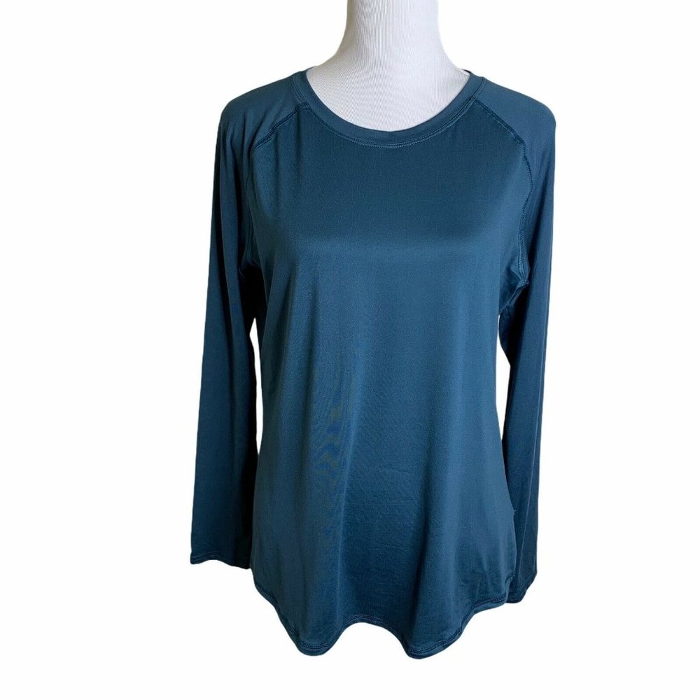 Champion Teal Duo Dry Odor Control Pullover Top